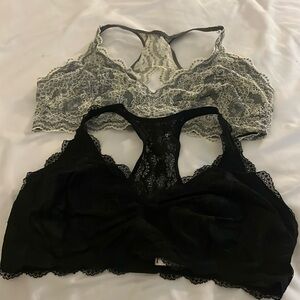 Lace bralettes